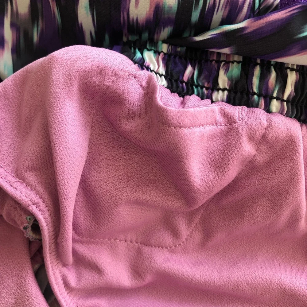 *3/$20* NIKE Dri-Fit Abstract Watercolor Animal Print Tempo Shorts S